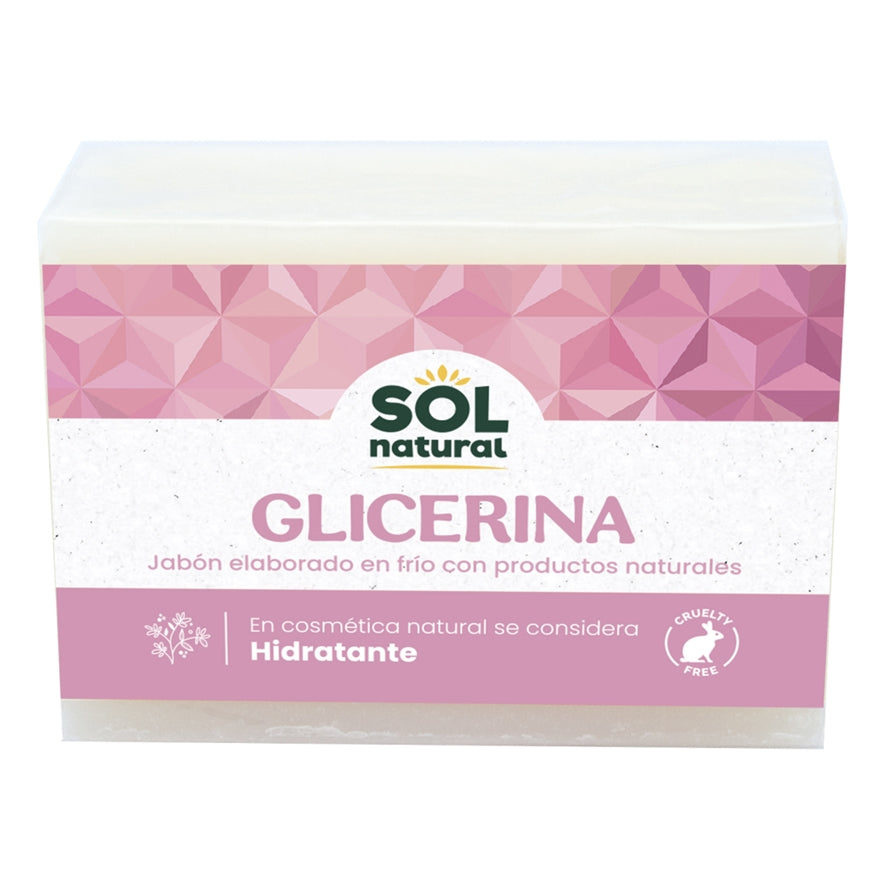 Jabon Natural de Glicerina 100 gr | Sol Natural - Dietetica Ferrer