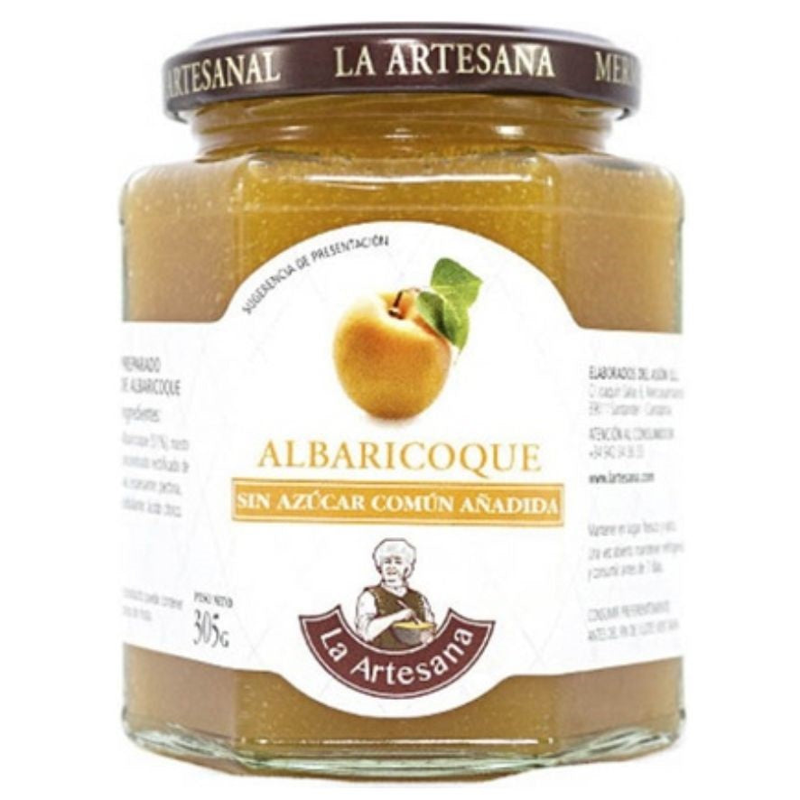 Mermelada de Albaricoque 100% 310 gr | La Artesana - Dietetica Ferrer
