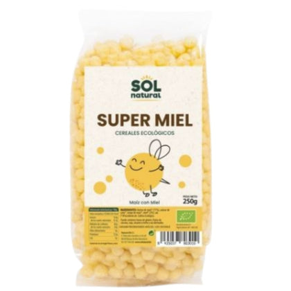 Cereales Bolitas de Maiz Super Miel Bio 250 gr | Sol Natural - Dietetica Ferrer
