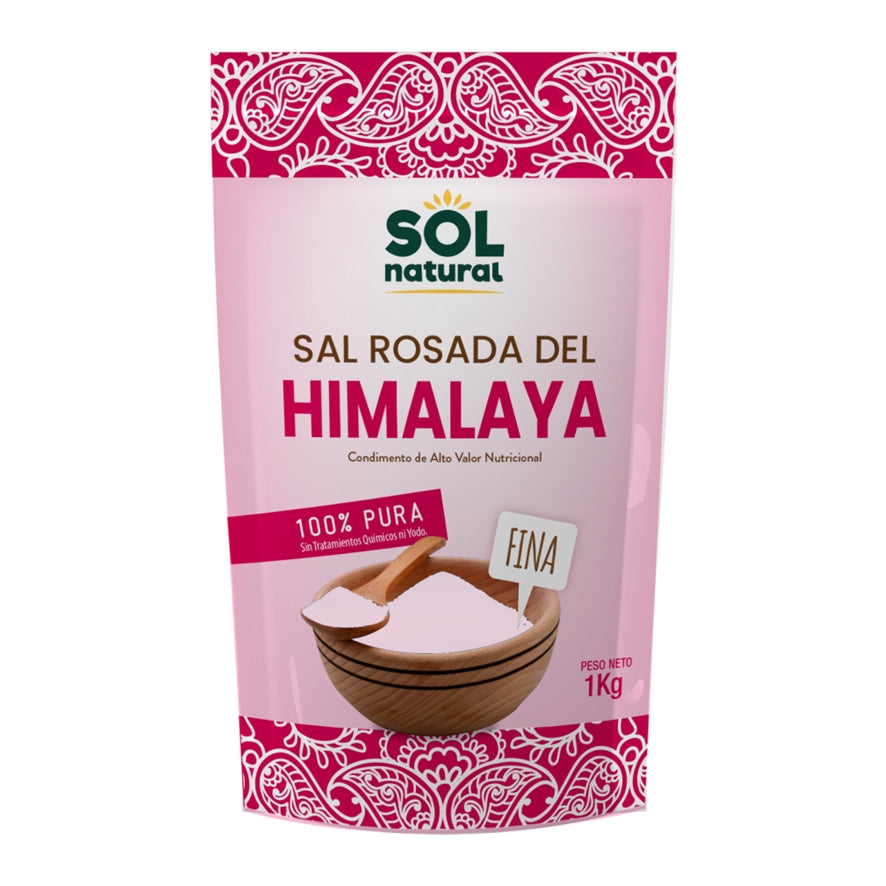 Sal Del Himalaya Fina 1 Kg | Sol Natural - Dietetica Ferrer
