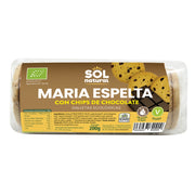 Galletas Maria Espelta Con Chips de Chocolate Bio 200 gr | Sol Natural