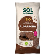 Tortas de Arroz Bañadas Con Algarroba Bio 6 Unidades | Sol Natural - Dietetica Ferrer
