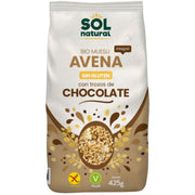 Muesli de Avena Con Trozos de Chocolate Bio 425 gr | Sol Natural