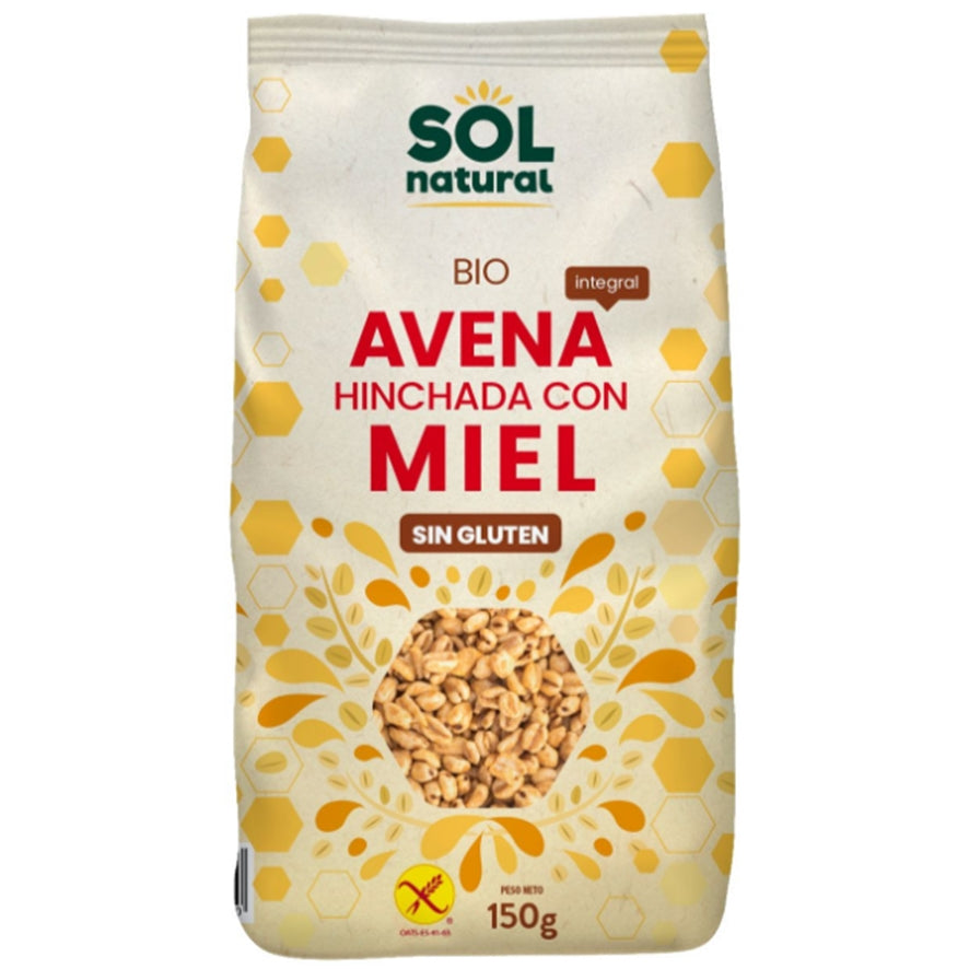 Avena Hinchada Con Miel Bio 150 gr | Sol Natural