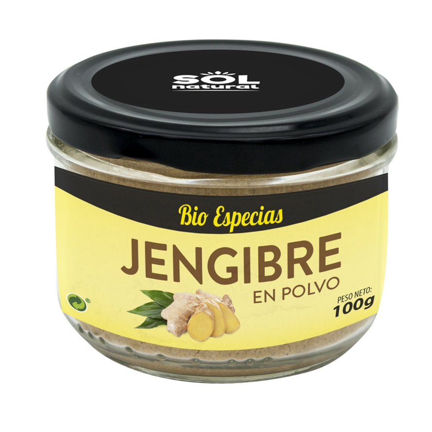 Jengibre En Polvo Bio 100 gr | Sol Natural - Dietetica Ferrer