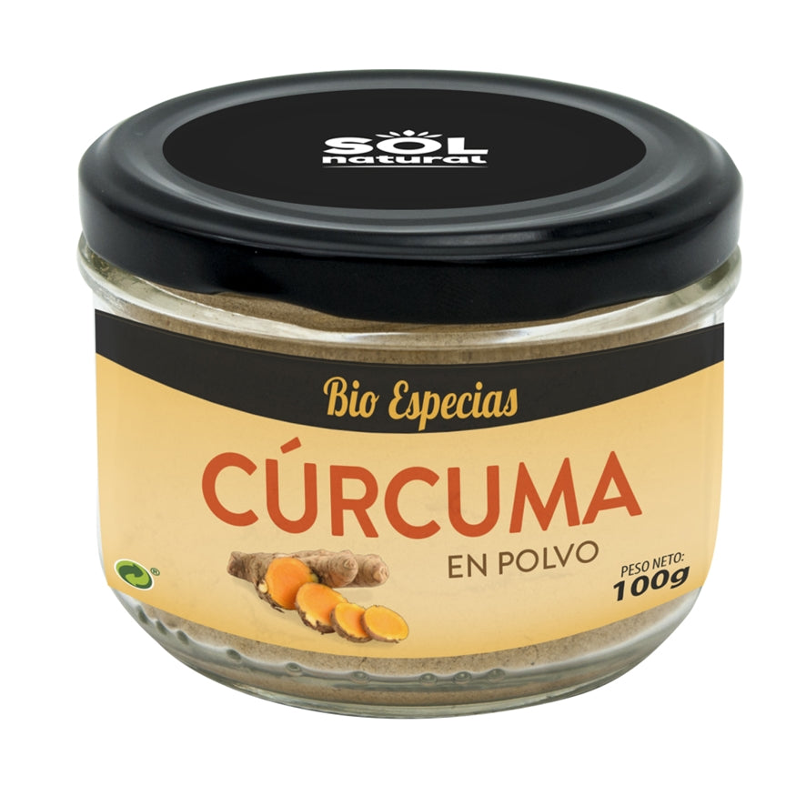 Curcuma En Polvo Bio 100 gr | Sol Natural - Dietetica Ferrer