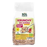 Krunchy Avena Manzana Canela Sin Gluten 350 gr | Sol Natural - Dietetica Ferrer