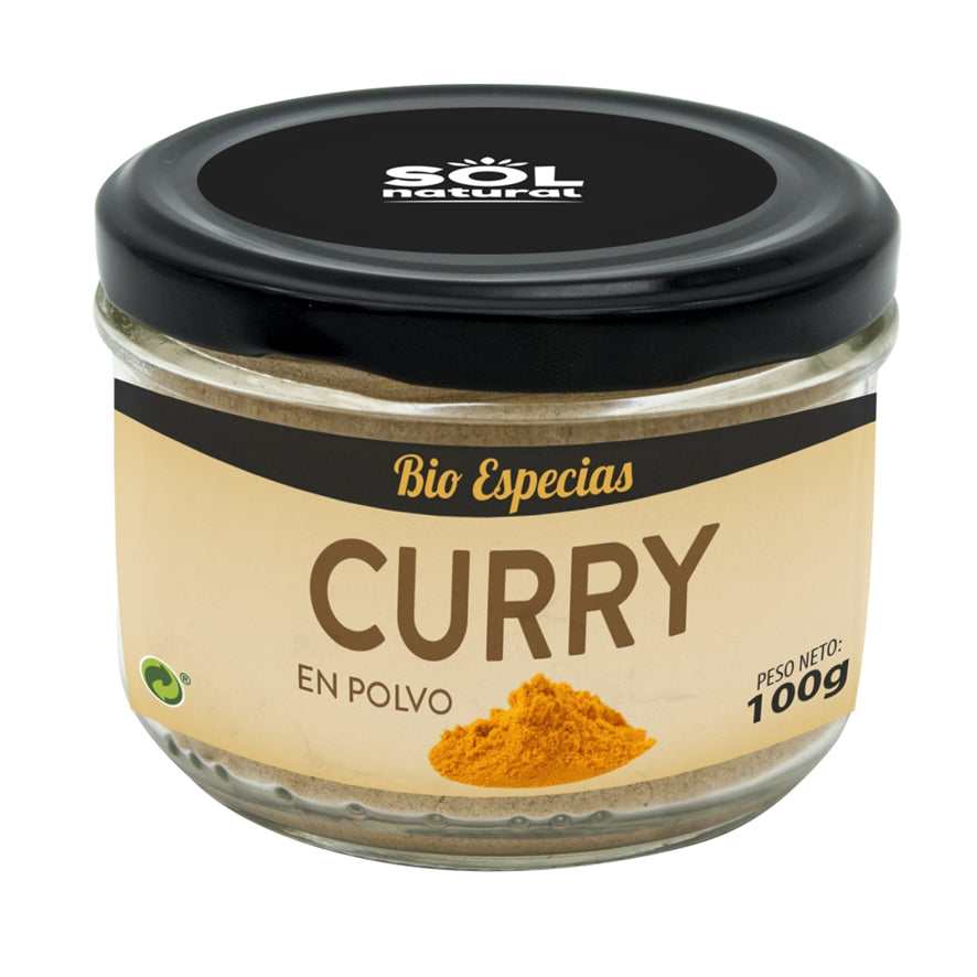 Curry En Polvo Bio 100 gr | Sol Natural - Dietetica Ferrer