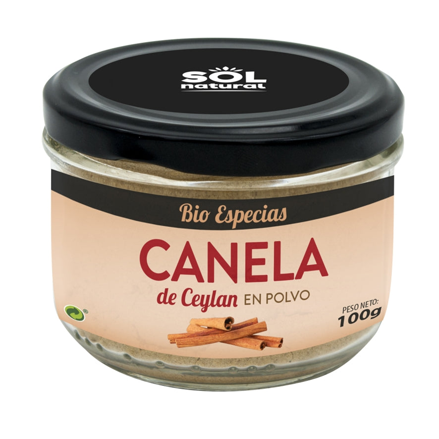 Canela de Ceylan Bio 100 gr | Sol Natural - Dietetica Ferrer