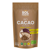 Cacao En Polvo Crudo Raw Bio 250 gr | Sol Natural