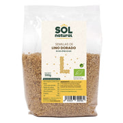 Semillas de Lino Dorado 500 gr Bio | Sol Natural - Dietetica Ferrer