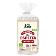 Pan Tierno de Espelta sin Corteza Bio 300 gr | Sol Natural - Dietetica Ferrer