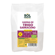 Harina de Trigo Sarraceno sin Gluten Bio 500 gr | Sol Natural - Dietetica Ferrer