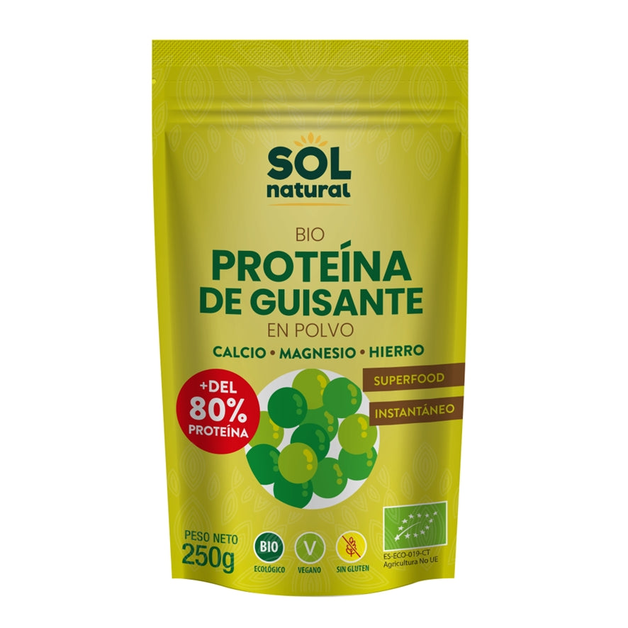 Bio Proteína de Ervilha 250 gr | sol natural