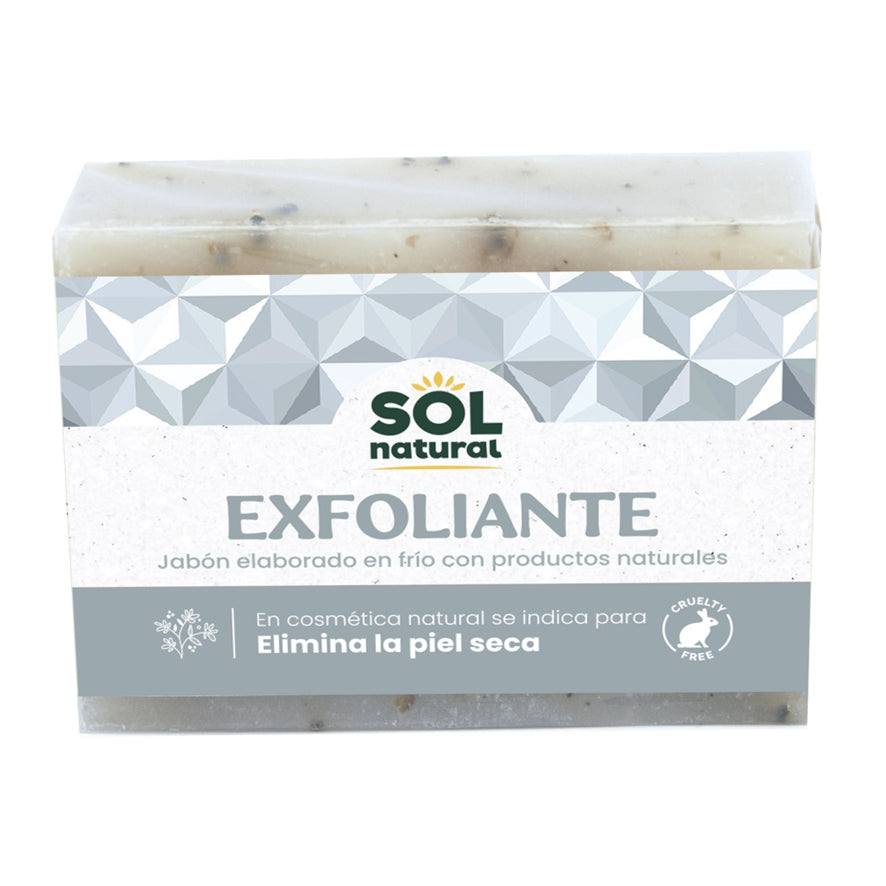 Jabon Natural Exfoliante 100 gr | Sol Natural - Dietetica Ferrer
