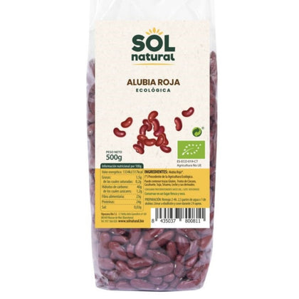 Alubia Roja Bio 500 gr | Sol Natural - Dietetica Ferrer