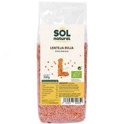 Lenteja Roja Bio 500 gr | Sol Natural - Dietetica Ferrer