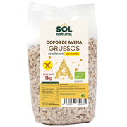 Copos de Avena Gruesos sin Gluten Bio 1 Kg | Sol Natural - Dietetica Ferrer