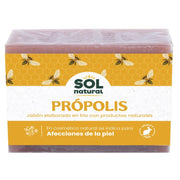 Jabon Natural de Propolis 100 gr | Sol Natural - Dietetica Ferrer