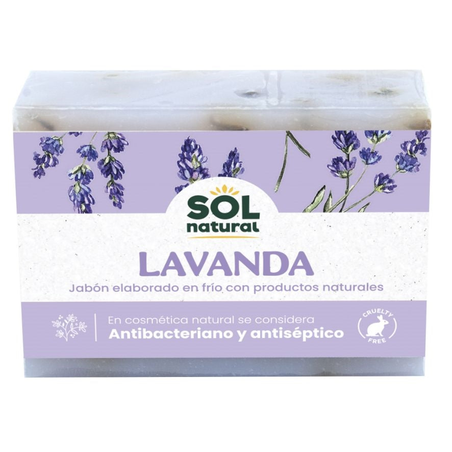 Jabon Natural de Lavanda 100 gr | Sol Natural