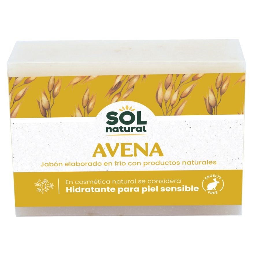 Jabon Natural de Avena 100 gr | Sol Natural