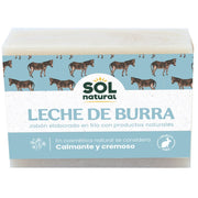 Jabon Natural de Leche de Burra 100 gr | Sol Natural - Dietetica Ferrer