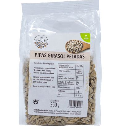 Pipas de Girasol 250 gr | Int Salim - Dietetica Ferrer