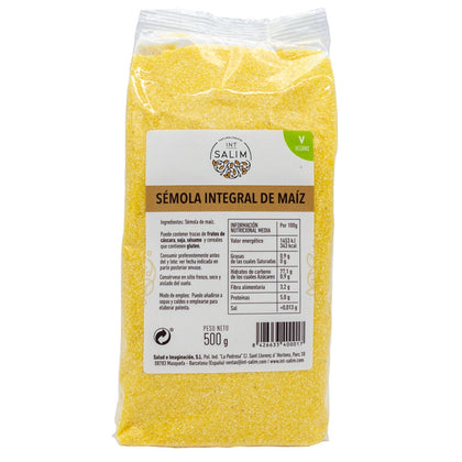 Semola Integral de Maiz 500 gr | Int Salim - Dietetica Ferrer
