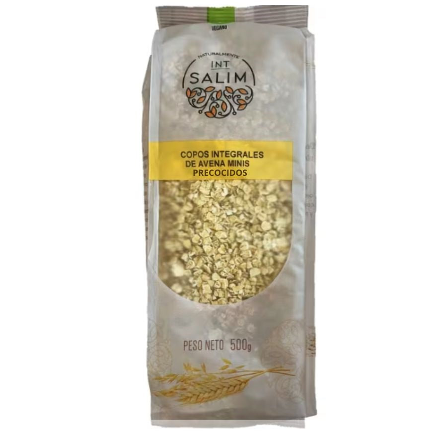 Copos de Avena Minis 500 gr | Int Salim - Dietetica Ferrer