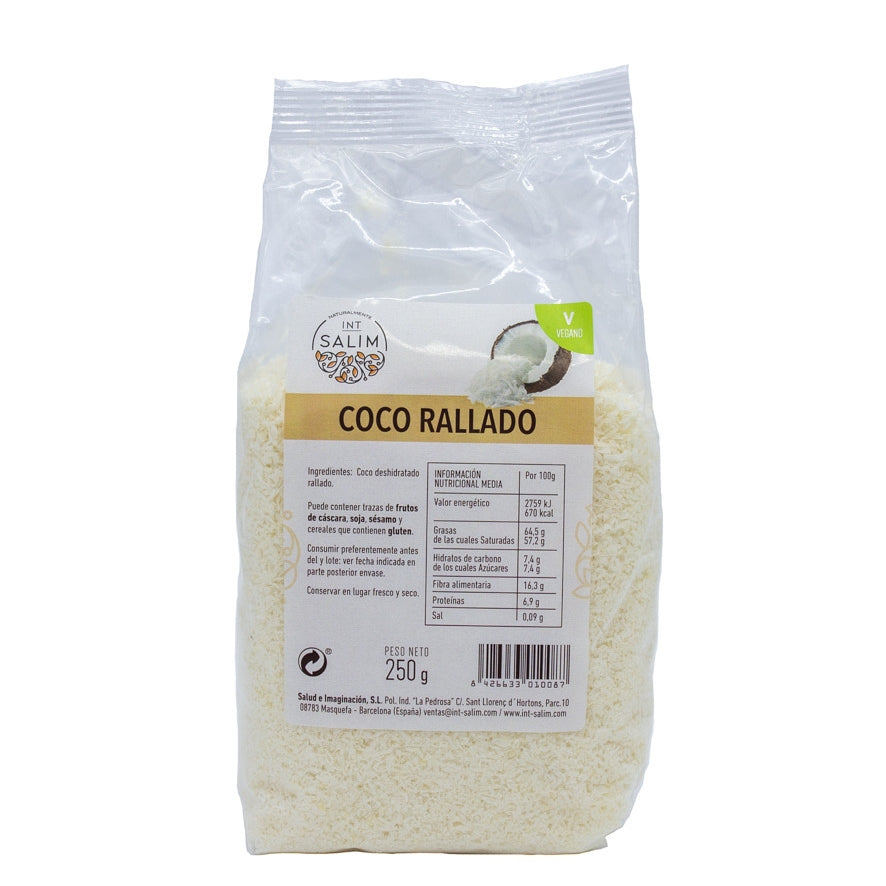 Coco Rallado 250 gr | Int Salim