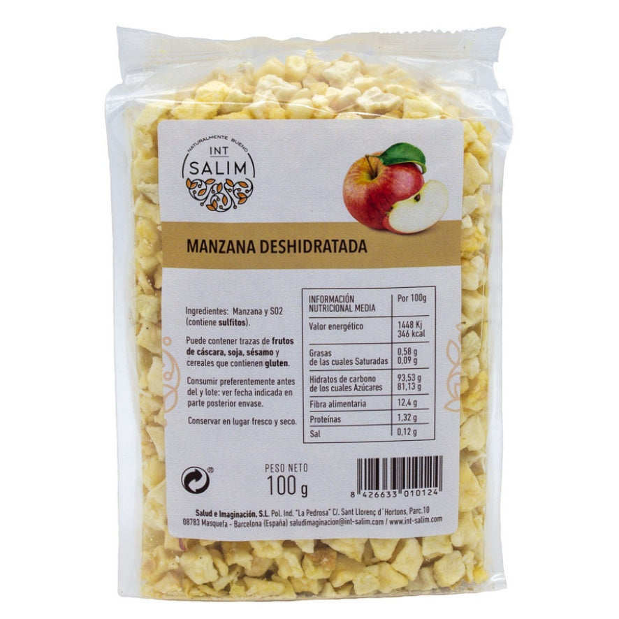 Manzana Deshidratada 100 gr | Int Salim - Dietetica Ferrer