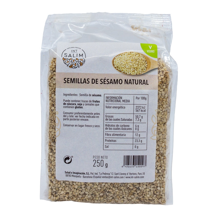 Sesamo Natural 250 gr | Int Salim - Dietetica Ferrer