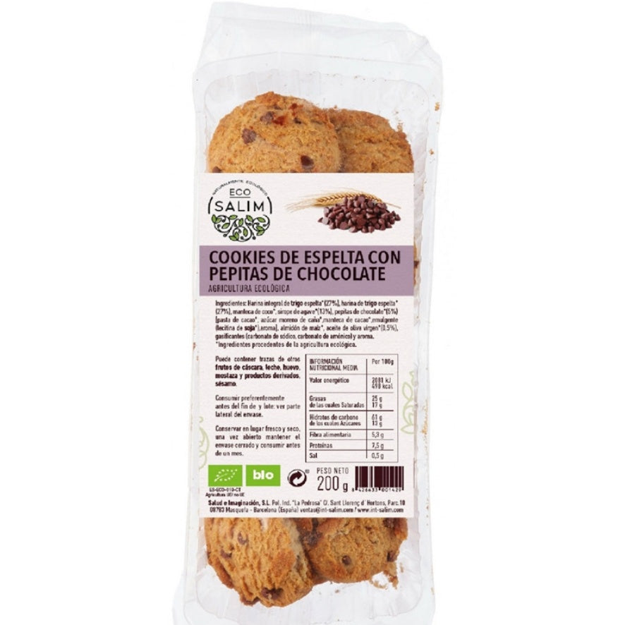 Biscoitos com Chocolate 200 gr | Eco Salim