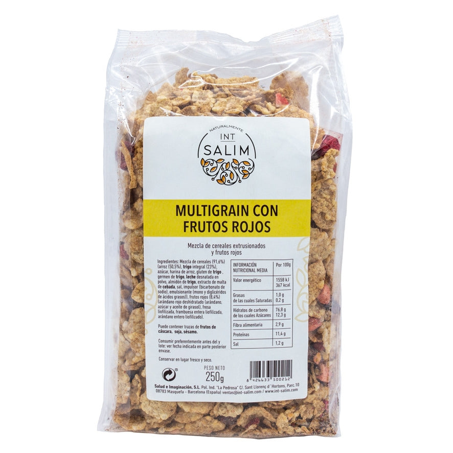 Multigrain Frutos Rojos 250 gr | Int Salim