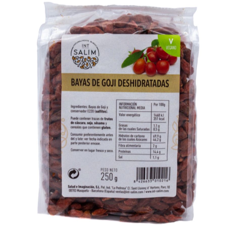 Bayas de Goji 250 gr | Int Salim