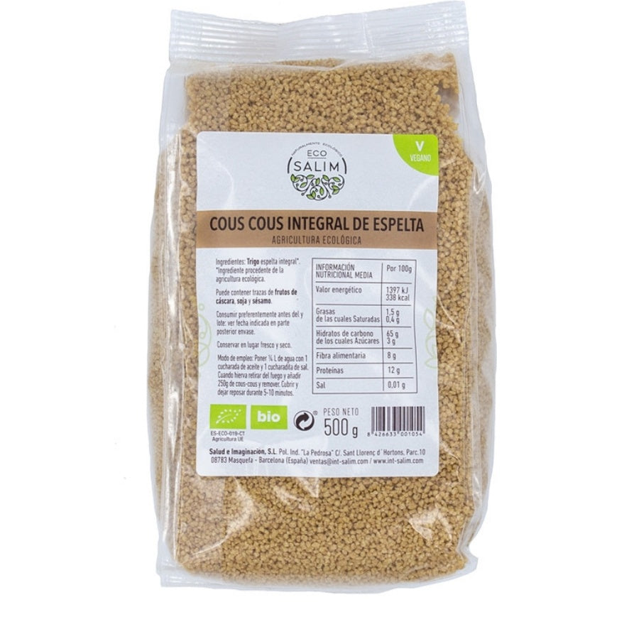 Espelta Integral Cus Cus 500 gr | Eco Salim
