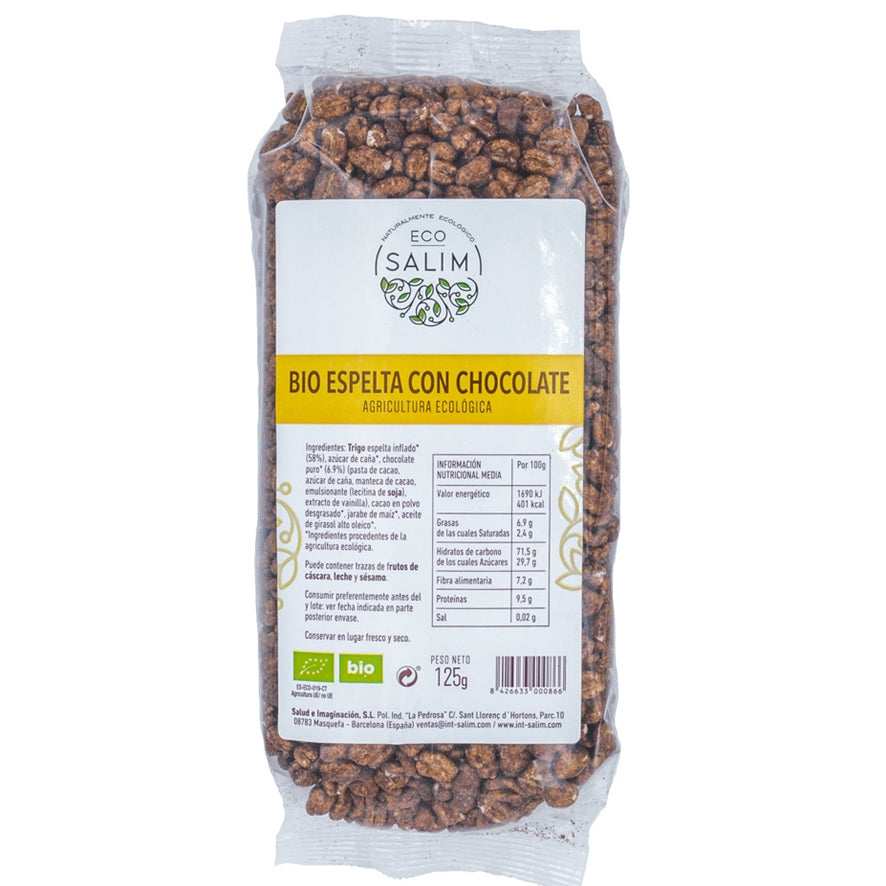 Espelta com Chocolate 125 gr | Eco Salim