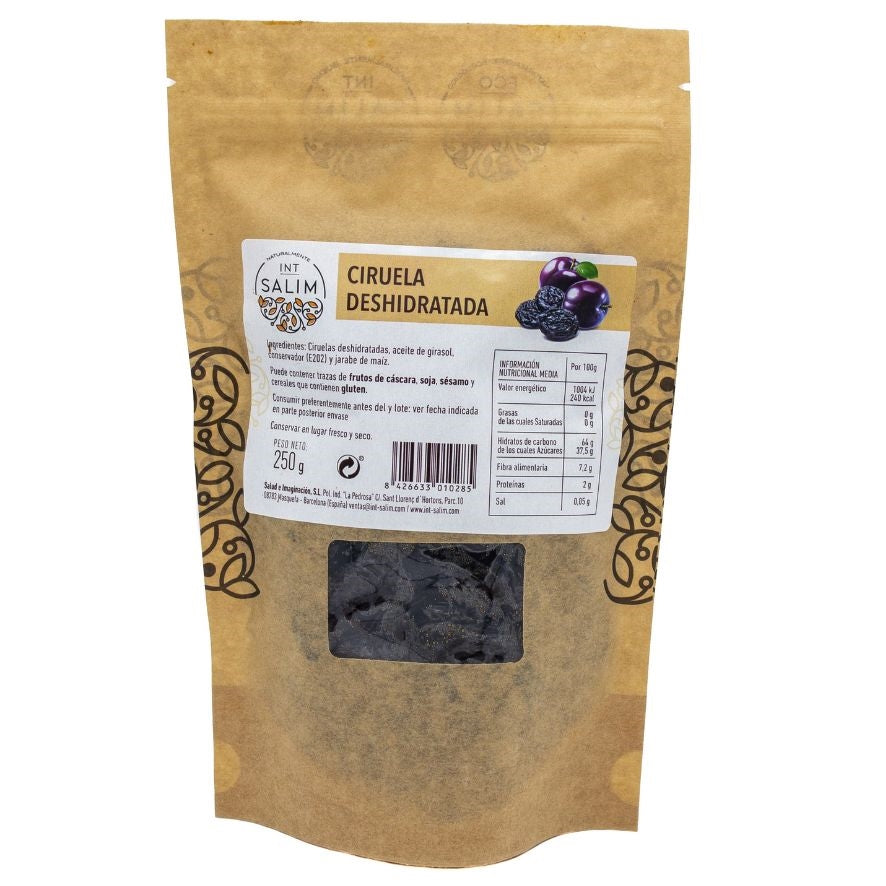 Ciruela Deshidratada sin Hueso 250 gr | Int Salim - Dietetica Ferrer