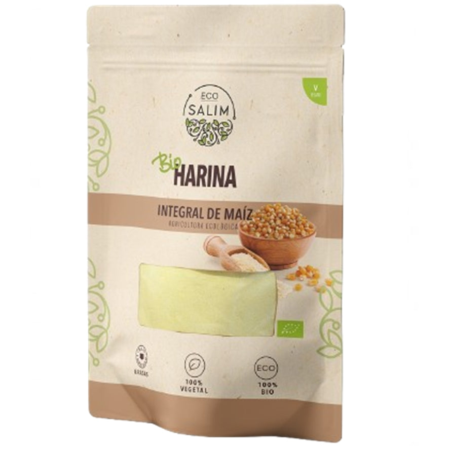 Farinha Integral de Milho 500 gr | Eco Salim