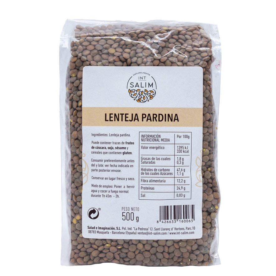 Lentilha Pardina 500 gr | Eco Salim