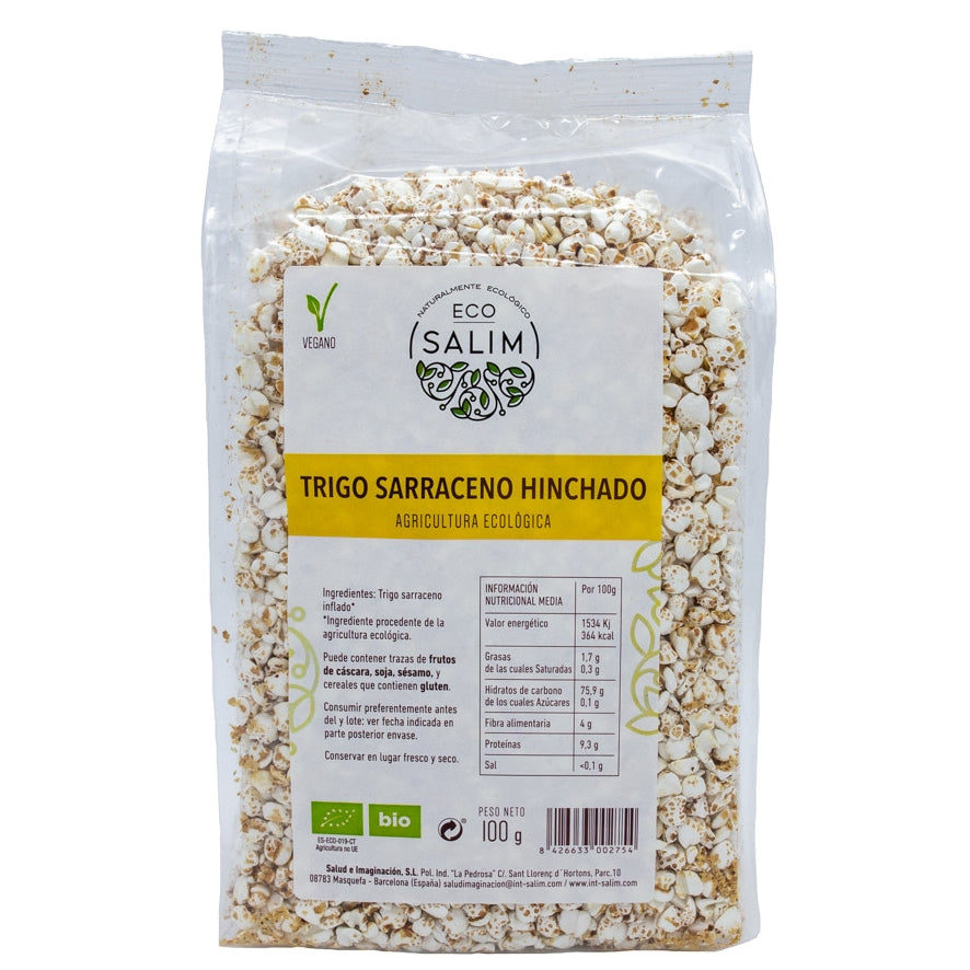 Trigo Sarraceno Tufado 100 gr | Eco Salim