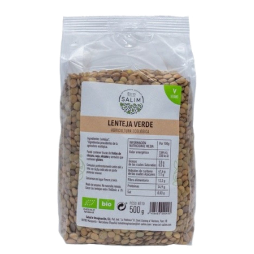 Lentilha Verde 500 gr | Eco Salim