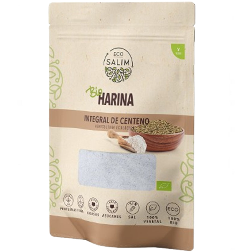 Farinha Integral de Centeio 500 gr | Eco Salim