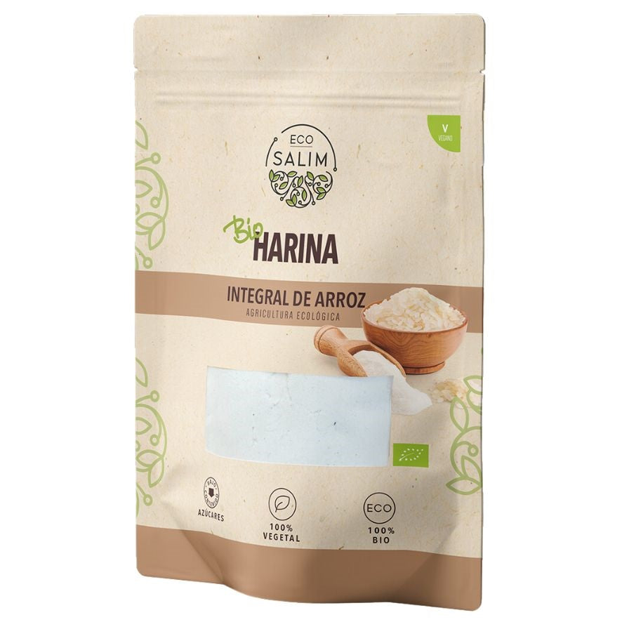 Farinha Integral de Arroz 500 gr | Eco Salim