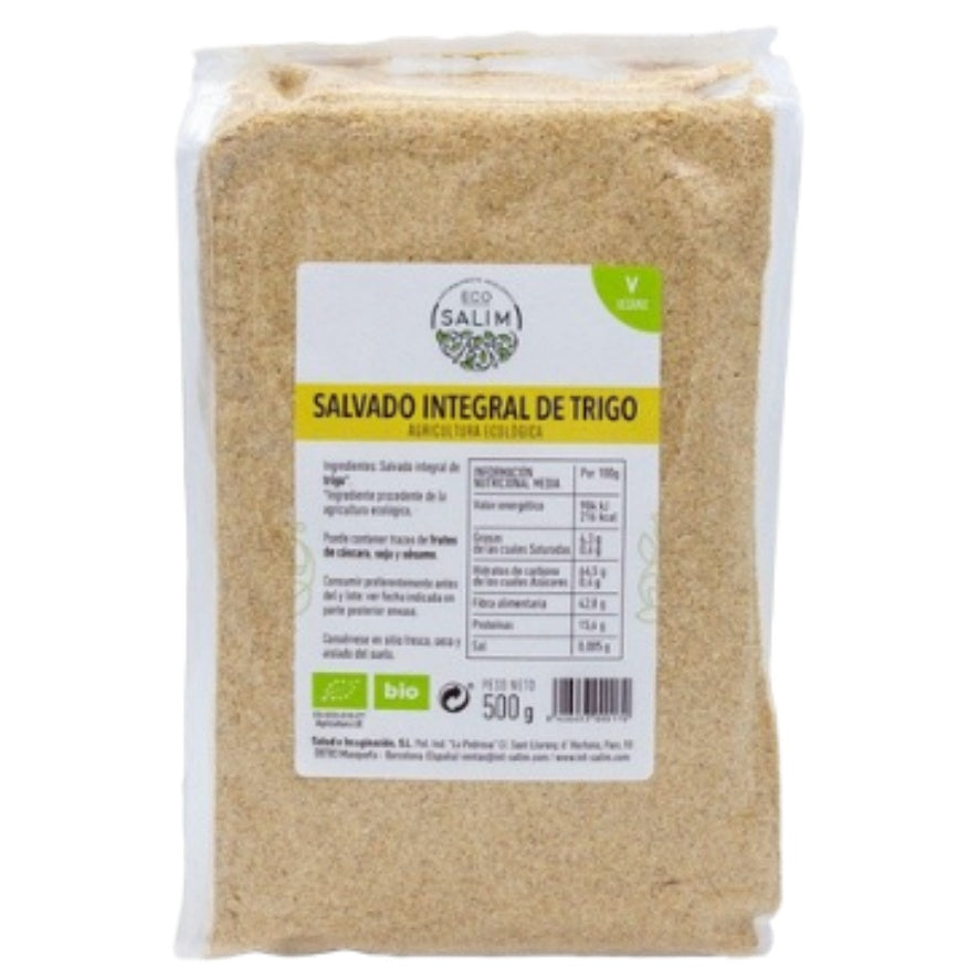 Farelo Integral de Trigo 500 gr | Eco Salim