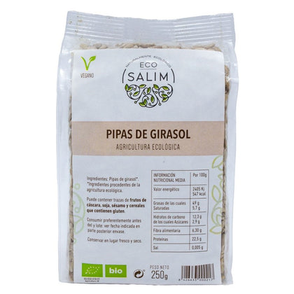 Pipas de Girasol 250 gr | Eco Salim - Dietetica Ferrer