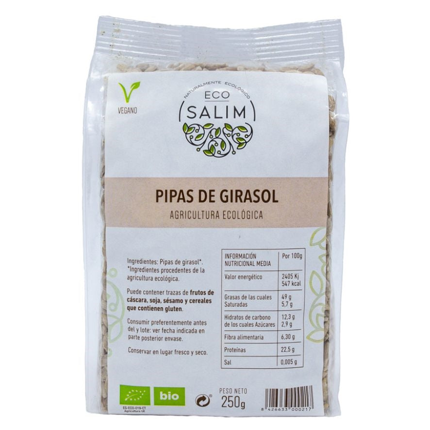 Pipas de Girassol 250 gr | Eco Salim