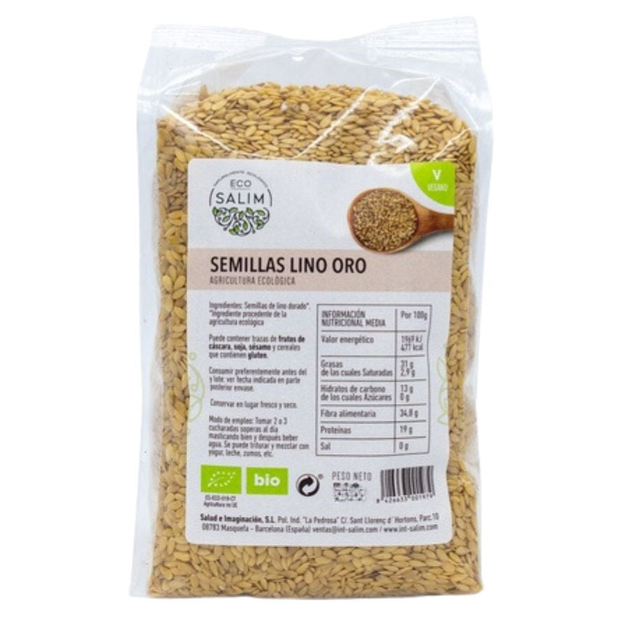 Sementes de Linhaça Dourada 250 gr | Eco Salim