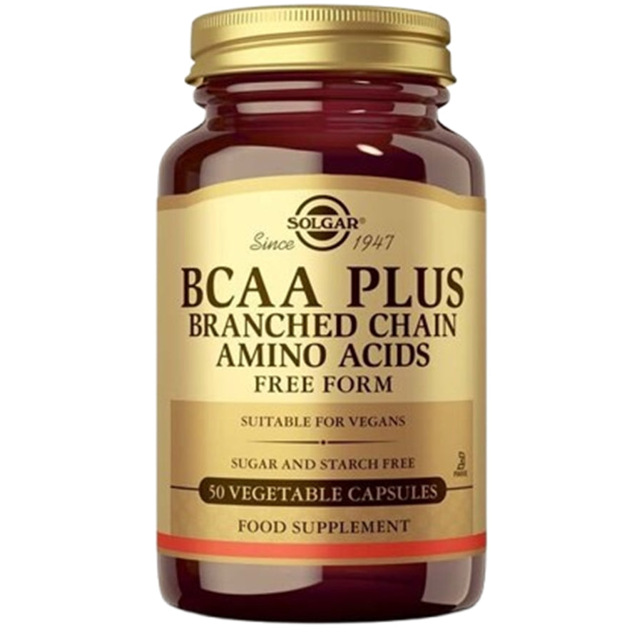 Bcaa Plus 50 Capsulas | Solgar - Dietetica Ferrer