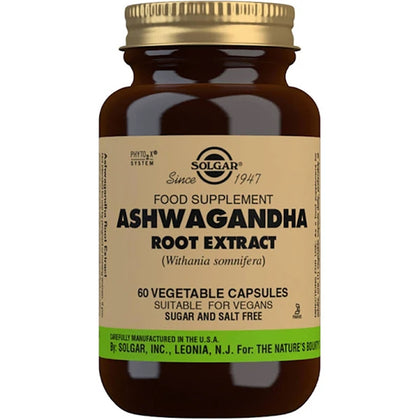 Ashwagandha 60 Capsulas | Solgar - Dietetica Ferrer